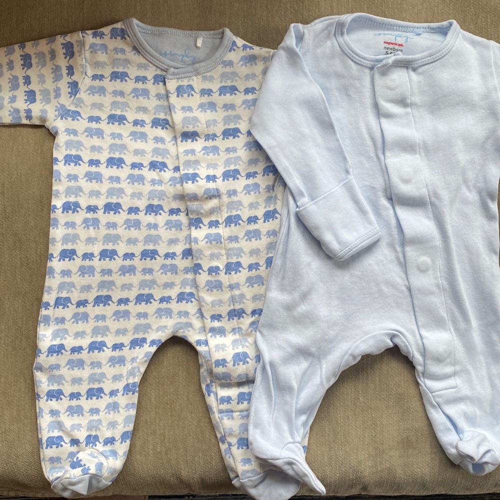Simply Magnetic Me baby footie